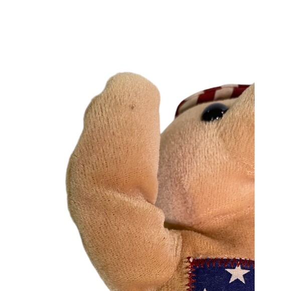 DanDee International Bean Bag Friends Patriotic Teddy Bear Plush Stuffed Animal - Picture 13 of 13